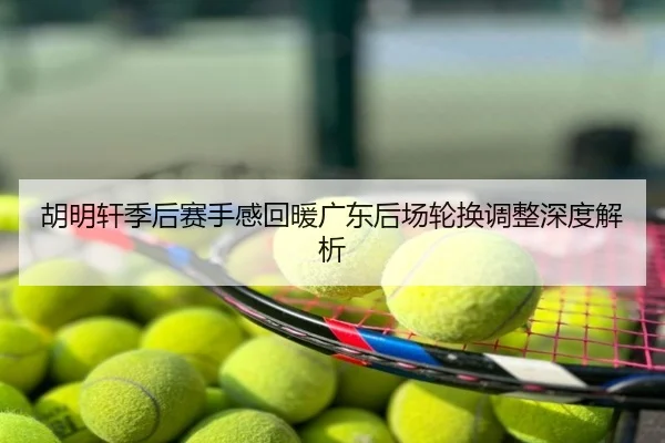 胡明轩季后赛手感回暖广东后场轮换调整深度解析